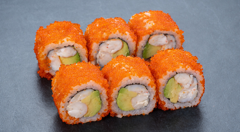  Рол каліфорнія з креветкою з доставкою від Yaposhka
