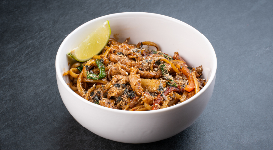  Удон зі свининою та соусом блек пеппер з доставкою від Yaposhka