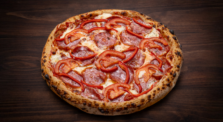  Піца салямі Наполі з Чеддером з доставкою від Yaposhka