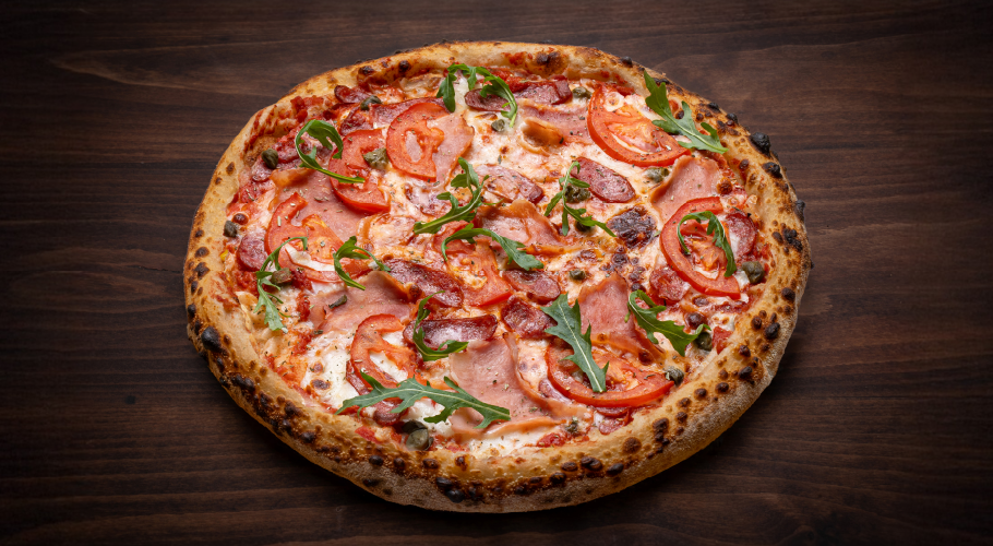  Піца з прошутто та каперсами з доставкою від Yaposhka