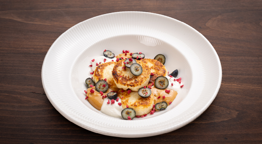  Сирники з соусом три молока з доставкою від Yaposhka