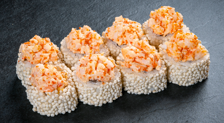  Рол спайсі креветка в рисових кульках з доставкою від Yaposhka