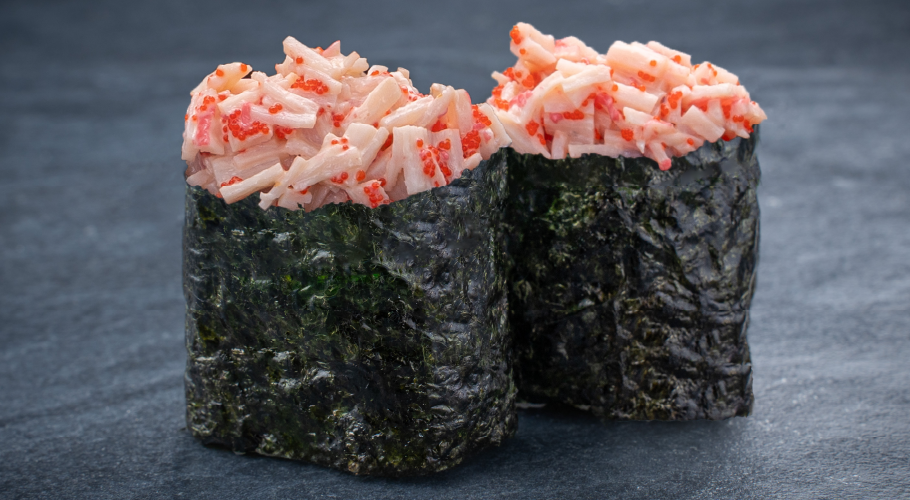  Spicy surimi sushi delivery from Yaposhka