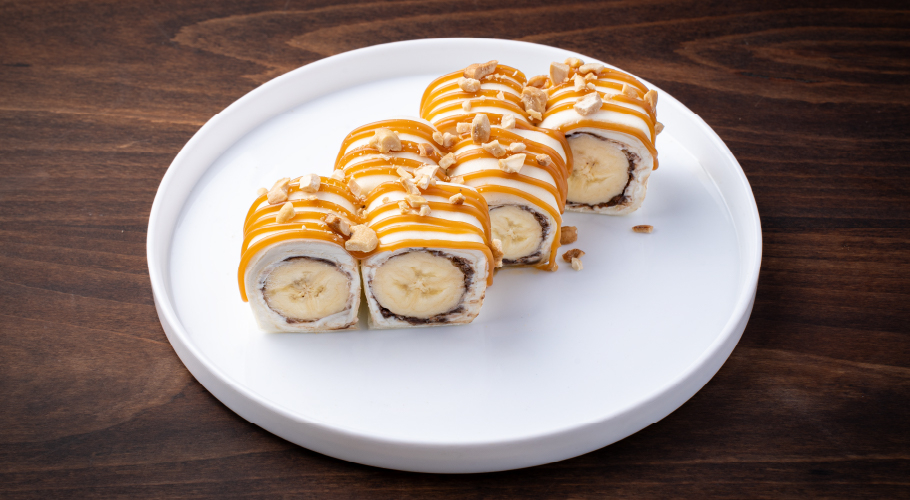  Sweet roll kinder-banana delivery from Yaposhka